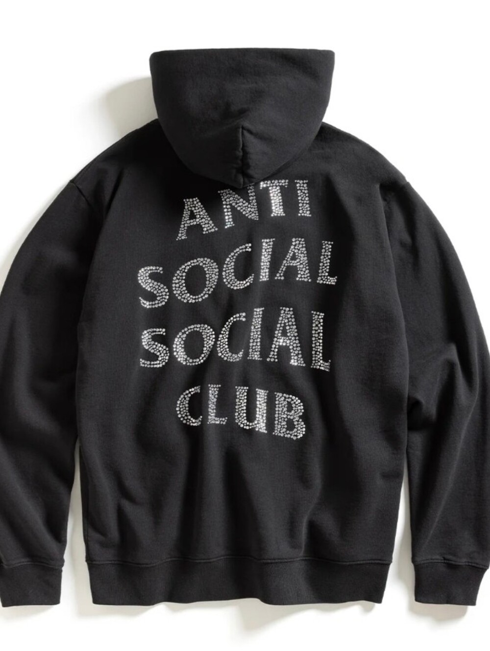 Anti Social Social Club Rhinestone Pullover Hoodie